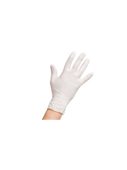 Manusi latex pudrate